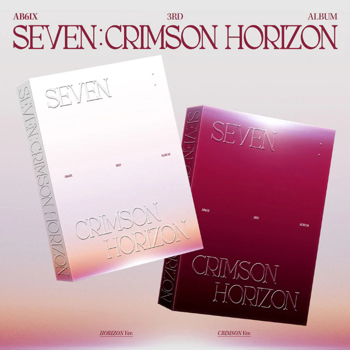 AB6IX - SEVEN: CRIMSON HORIZON [3rd Album - Photobook Ver.]