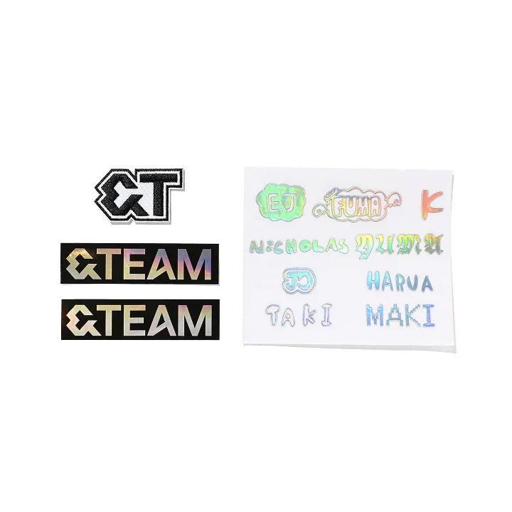 &TEAM - Sticker Set [LOGO NEW Official MD]
