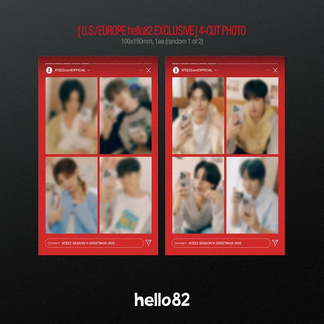 ATEEZ - 2025 Season's Greetings [ROCK WILL NEVER DIE!] - Image 4