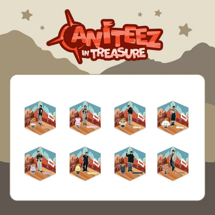 ATEEZ - Acrylic Treasure Stand [ANITEEZ IN TREASURE Official MD]