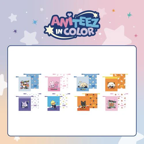 [PRE-ORDER] ATEEZ - ANITEEZ Color Pouch (Random) [ANITEEZ IN COLOR Official MD]