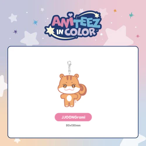 [PRE-ORDER] ATEEZ - ANITEEZ Plush Keyring [ANITEEZ IN COLOR Official MD] - Image 4