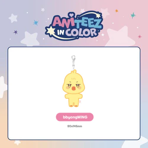 [PRE-ORDER] ATEEZ - ANITEEZ Plush Keyring [ANITEEZ IN COLOR Official MD] - Image 9