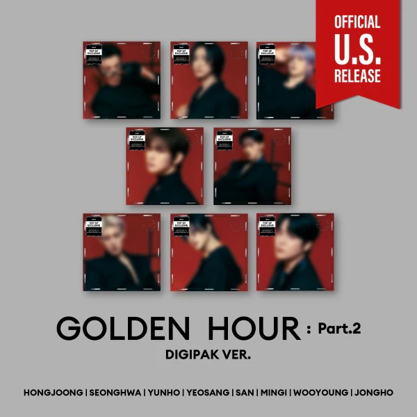 ATEEZ - GOLDEN HOUR : Part.2 [11th Mini Album - Digipack POP-UP Ver.]