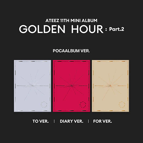 ATEEZ - GOLDEN HOUR : Part.2 [11th Mini Album - POCA Ver.]