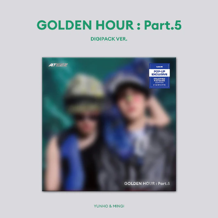 ATEEZ - GOLDEN HOUR : Part.5 [14th Mini Album - Digipack Unit POP-UP Ver.] - Image 3