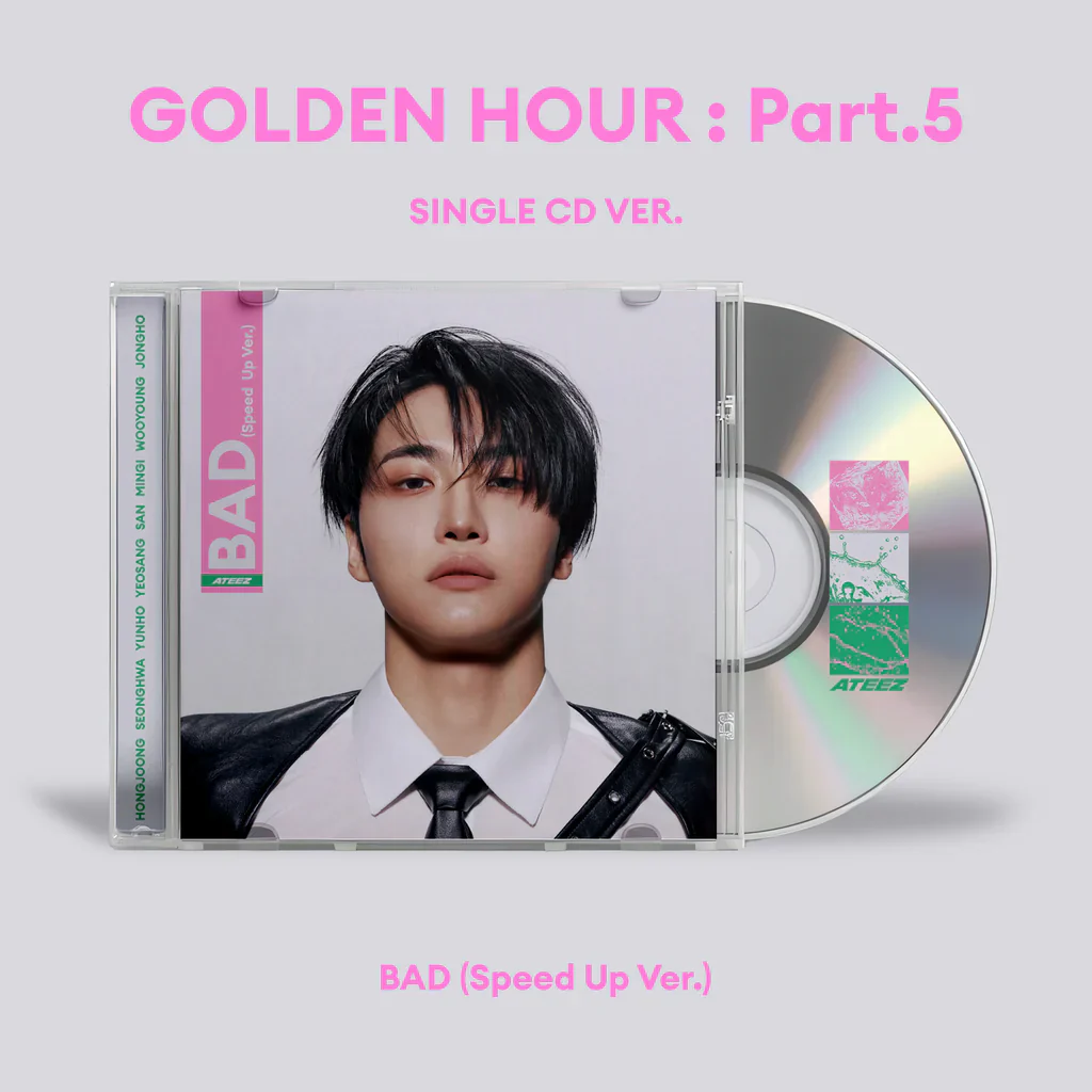 ATEEZ - GOLDEN HOUR : Part.5 [14th Mini Album - Single CD Ver.] - Image 3