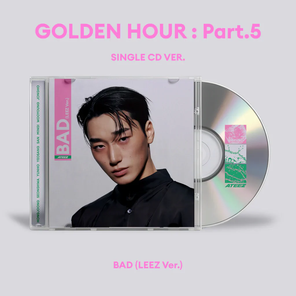 ATEEZ - GOLDEN HOUR : Part.5 [14th Mini Album - Single CD Ver.] - Image 6