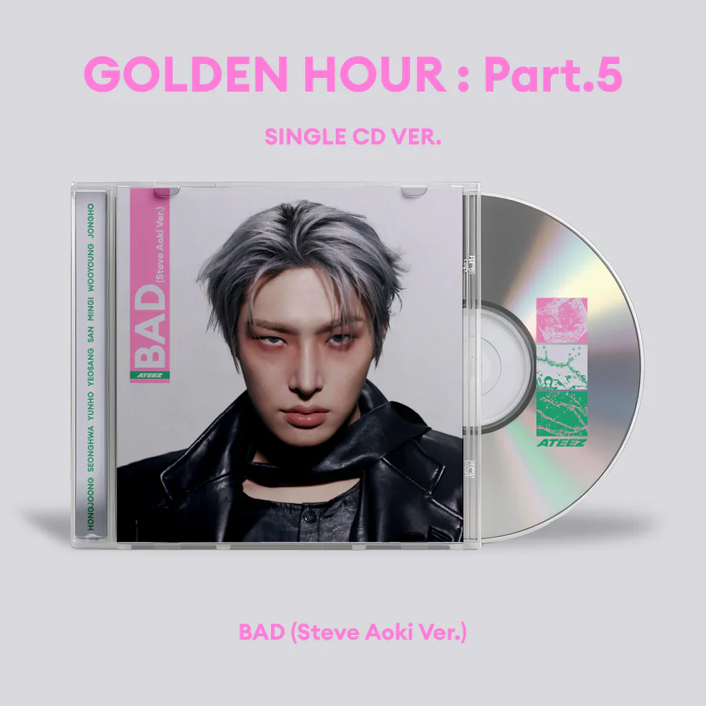 ATEEZ - GOLDEN HOUR : Part.5 [14th Mini Album - Single CD Ver.] - Image 7