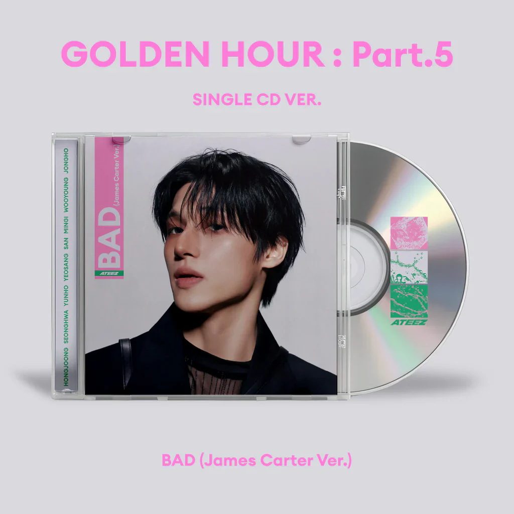 ATEEZ - GOLDEN HOUR : Part.5 [14th Mini Album - Single CD Ver.] - Image 8