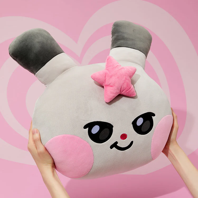 ATEEZ - MIGHTEEZ Face Plush Cushion [Press, Start! Enter the MIGHTEEZ POP-UP Vol.2] - Image 8