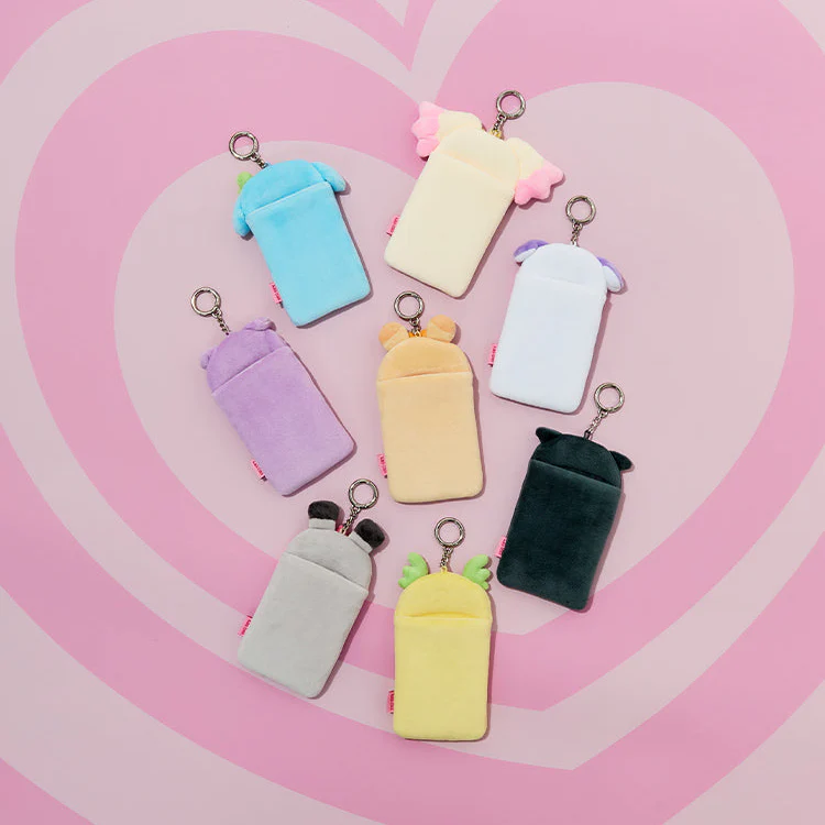 ATEEZ - MIGHTEEZ Plush Photocard Holder Keyring [Press, Start! Enter the MIGHTEEZ POP-UP Vol.2] - Image 2
