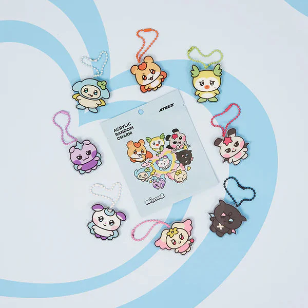 ATEEZ - MIGHTEEZ Random Acrylic Charm [U.S. Exclusive]