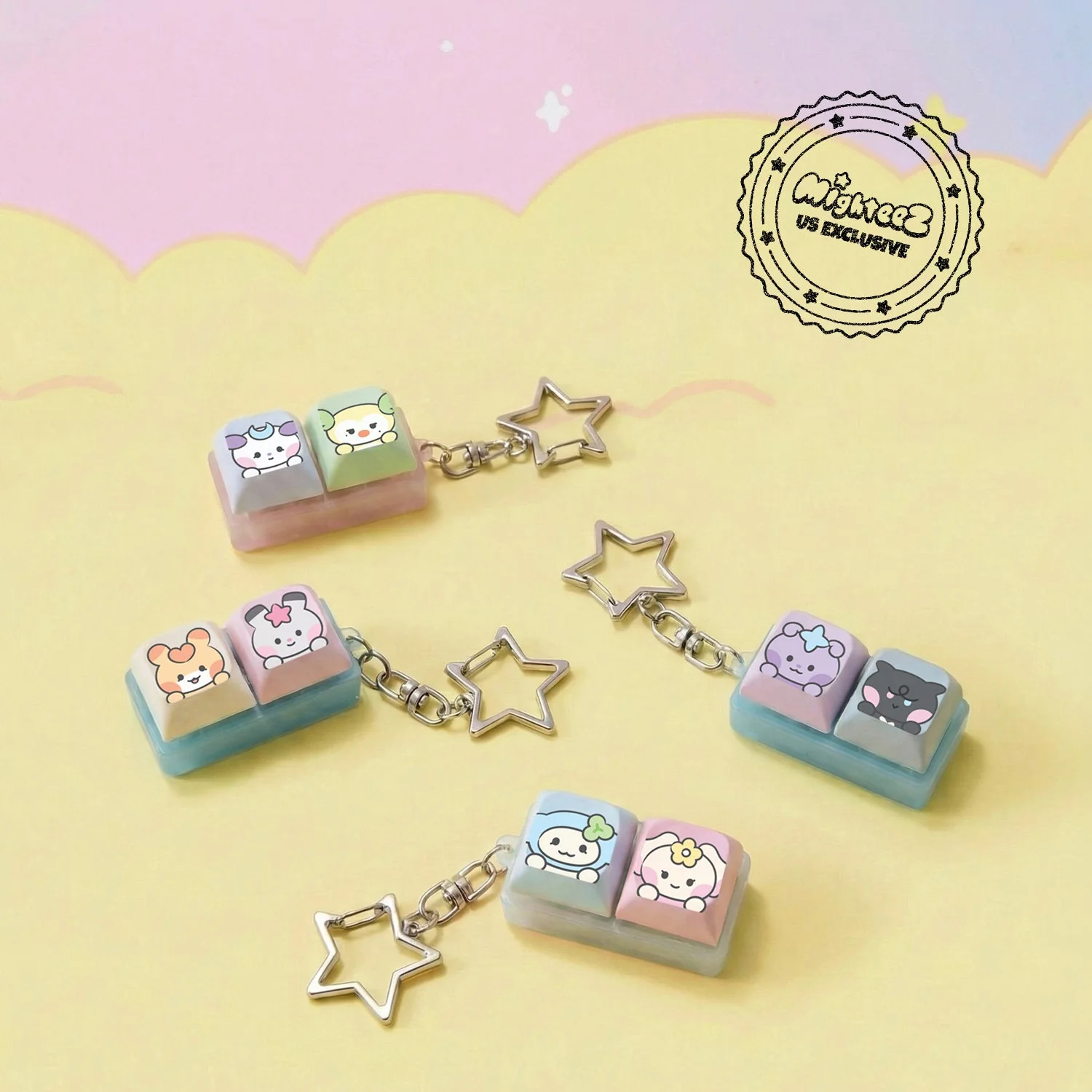 ATEEZ - MIGHTEEZ Wonder Room Random Fidget Keyring [MIGHTEEZ Wonder Room POP-UP]