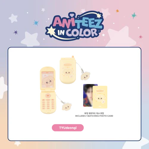 [PRE-ORDER] ATEEZ - Miniature Phone Set [ANITEEZ IN COLOR Official MD] - Image 6