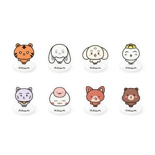ATEEZ - Random Mini Acrylic Stands ['8ROOM' 7th Anniversary POP-UP Official MD]
