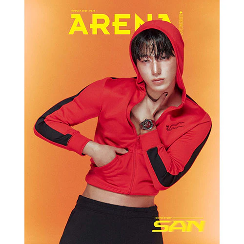 ATEEZ SAN Cover - ARENA HOMME+ Korea [August 2025] - Image 7