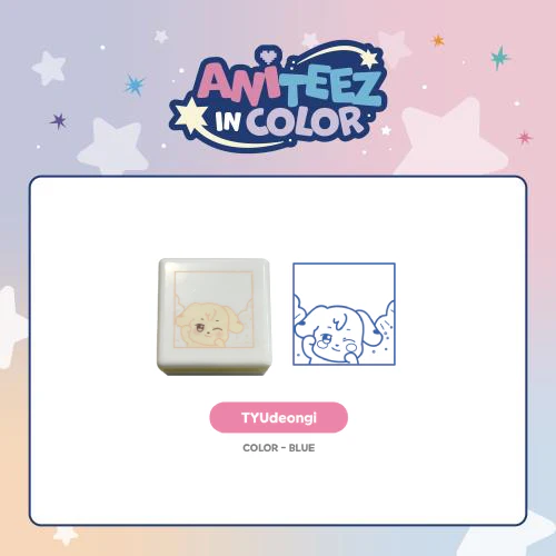 [PRE-ORDER] ATEEZ - Speech Bubble Stamp [ANITEEZ IN COLOR Official MD] - Image 6