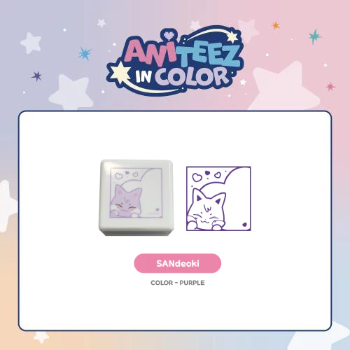 [PRE-ORDER] ATEEZ - Speech Bubble Stamp [ANITEEZ IN COLOR Official MD] - Image 8