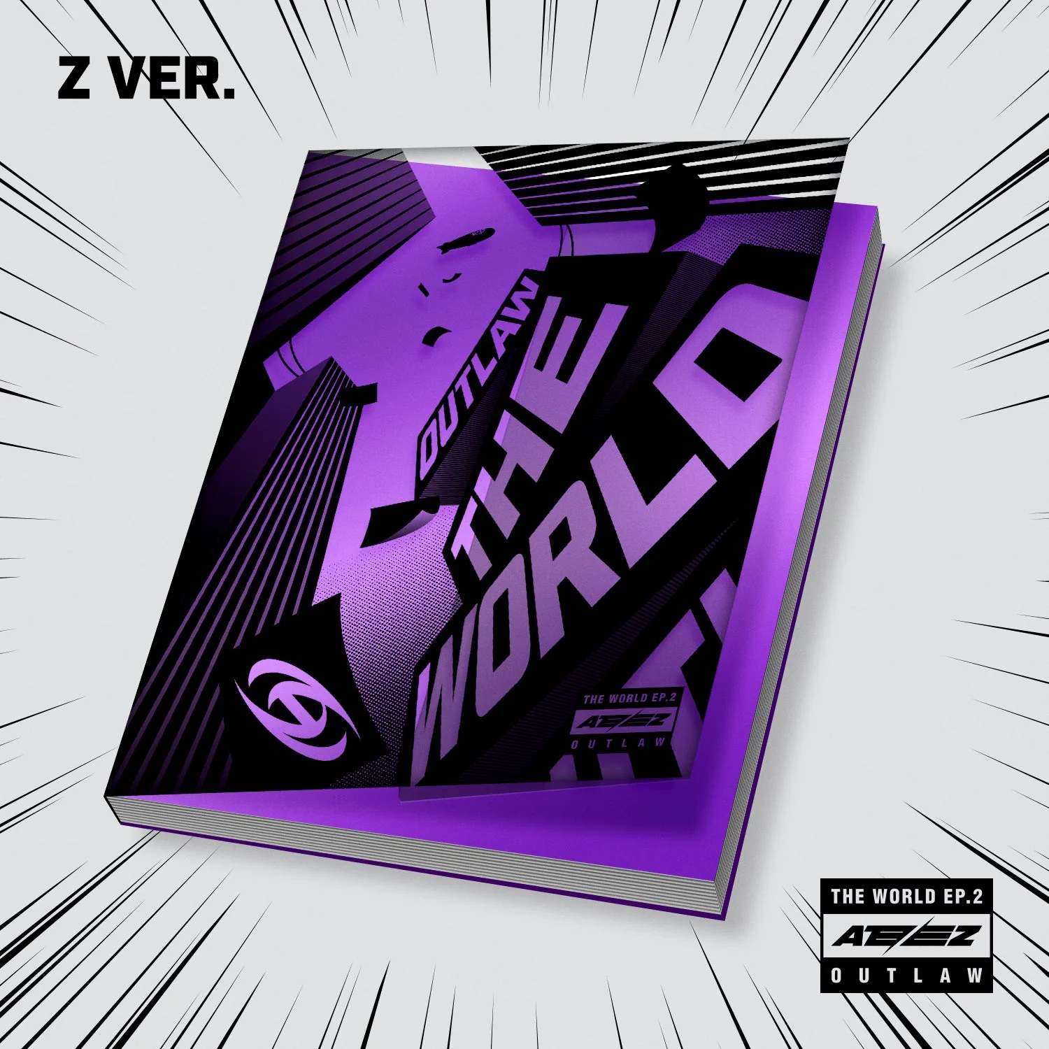 ATEEZ - THE WORLD EP.2 : OUTLAW [9th EP Album - U.S. Exclusive POP-UP Ver.] - Image 4