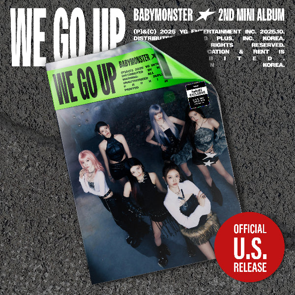 BABYMONSTER - WE GO UP [2nd Mini Album - hello82 Exclusive Ver.] - Image 2