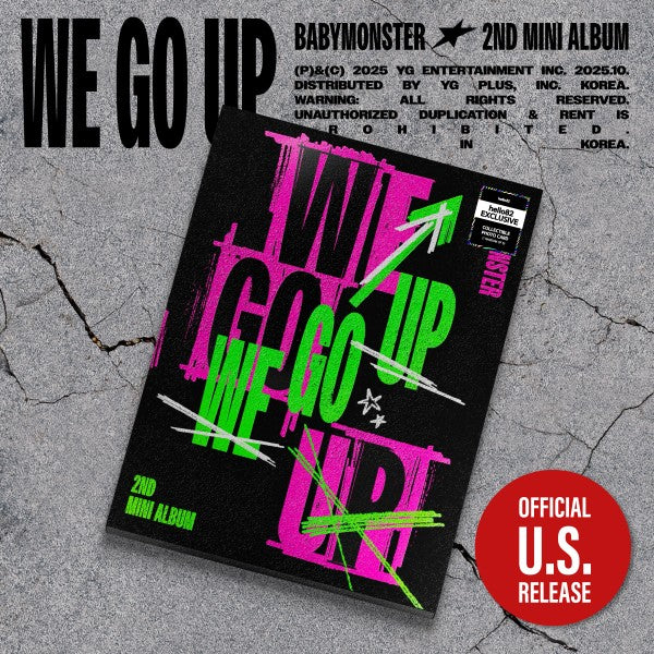 BABYMONSTER - WE GO UP [2nd Mini Album - hello82 Exclusive Ver.] - Image 4