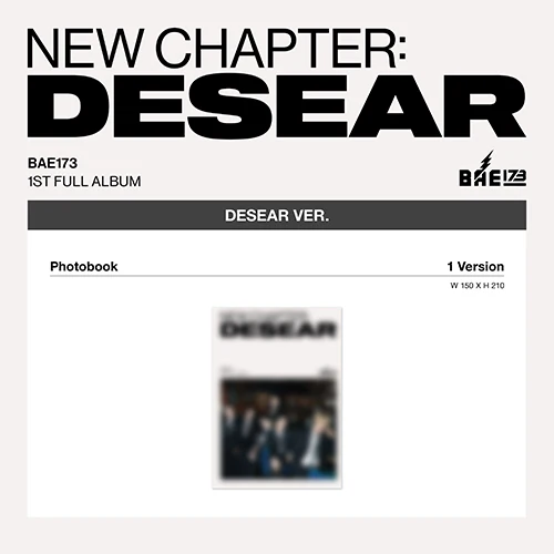 BAE173 - NEW CHAPTER: DESEAR [1st Full Album - DESEAR Ver.]