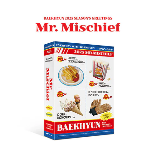 BAEKHYUN - 2025 Season's Greetings [Mr. Mischief]