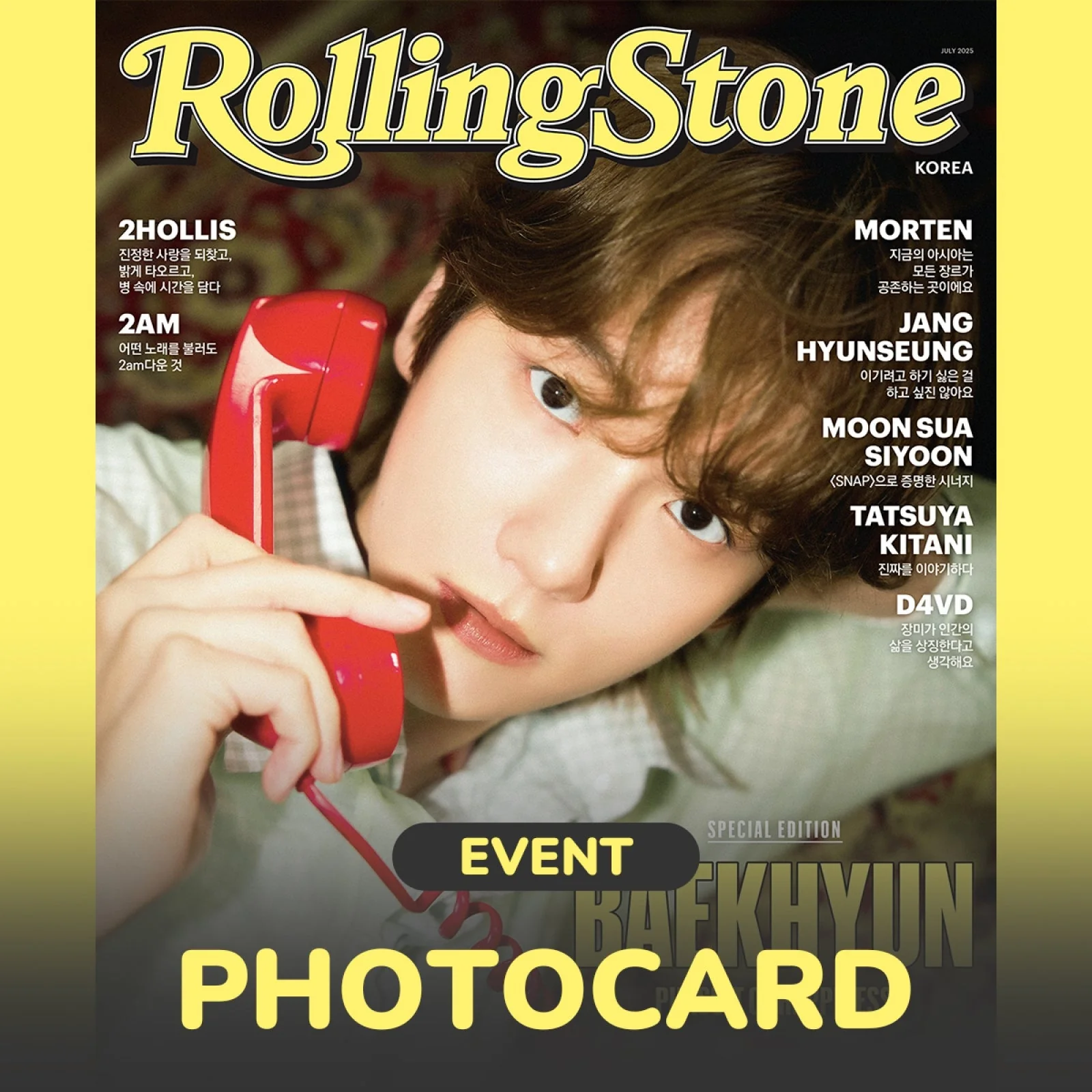 BAEKHYUN Cover - Rolling Stone Korea [Special Issue 03]