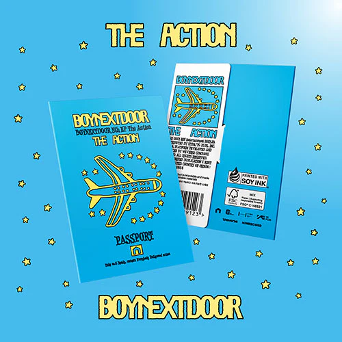 BOYNEXTDOOR - The Action [5th EP Album - Weverse Ver.]