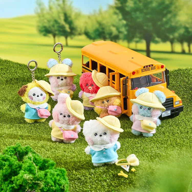 BT21 mini minini - Picnic Plush Keyring