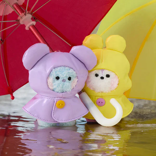 BT21 minini - Mini Rainy Day Plush Keyring - Image 4