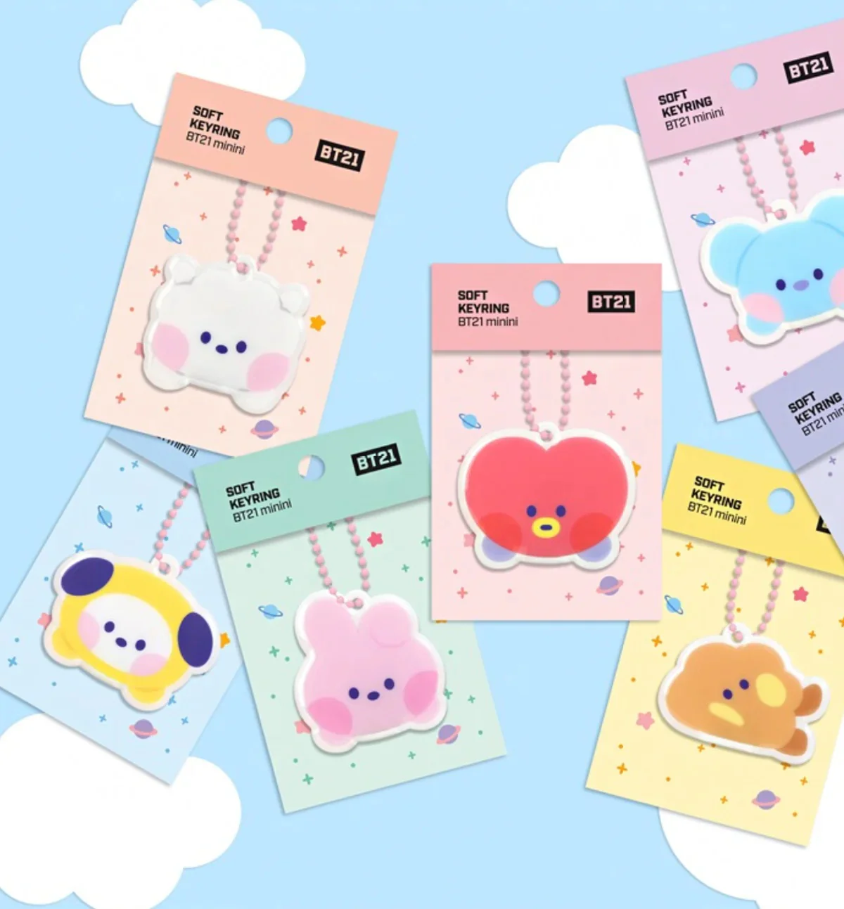 BT21 minini - Soft Keyring - Image 3