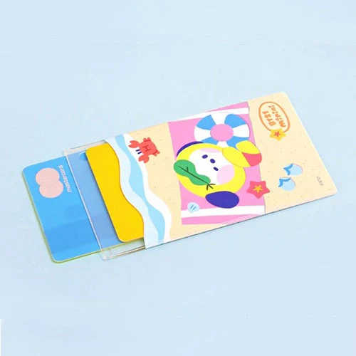 BT21 minini - Summer Sky Clear Card Pocket - Image 2