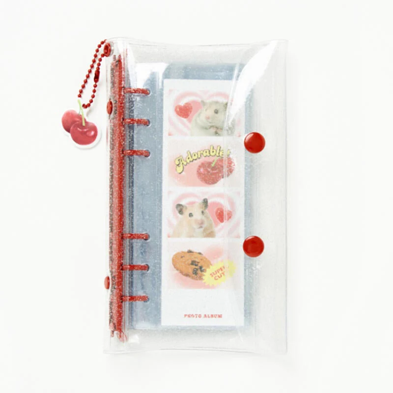 Cherry 4-Cut Photo Album (40 Pockets)