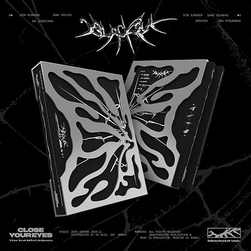 CLOSE YOUR EYES - blackout [3rd Mini Album - blackout Ver.]