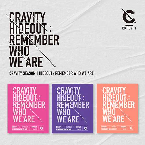 CRAVITY - HIDEOUT : REMEMBER WHO WE ARE - SEASON 1. [1st Mini Album]
