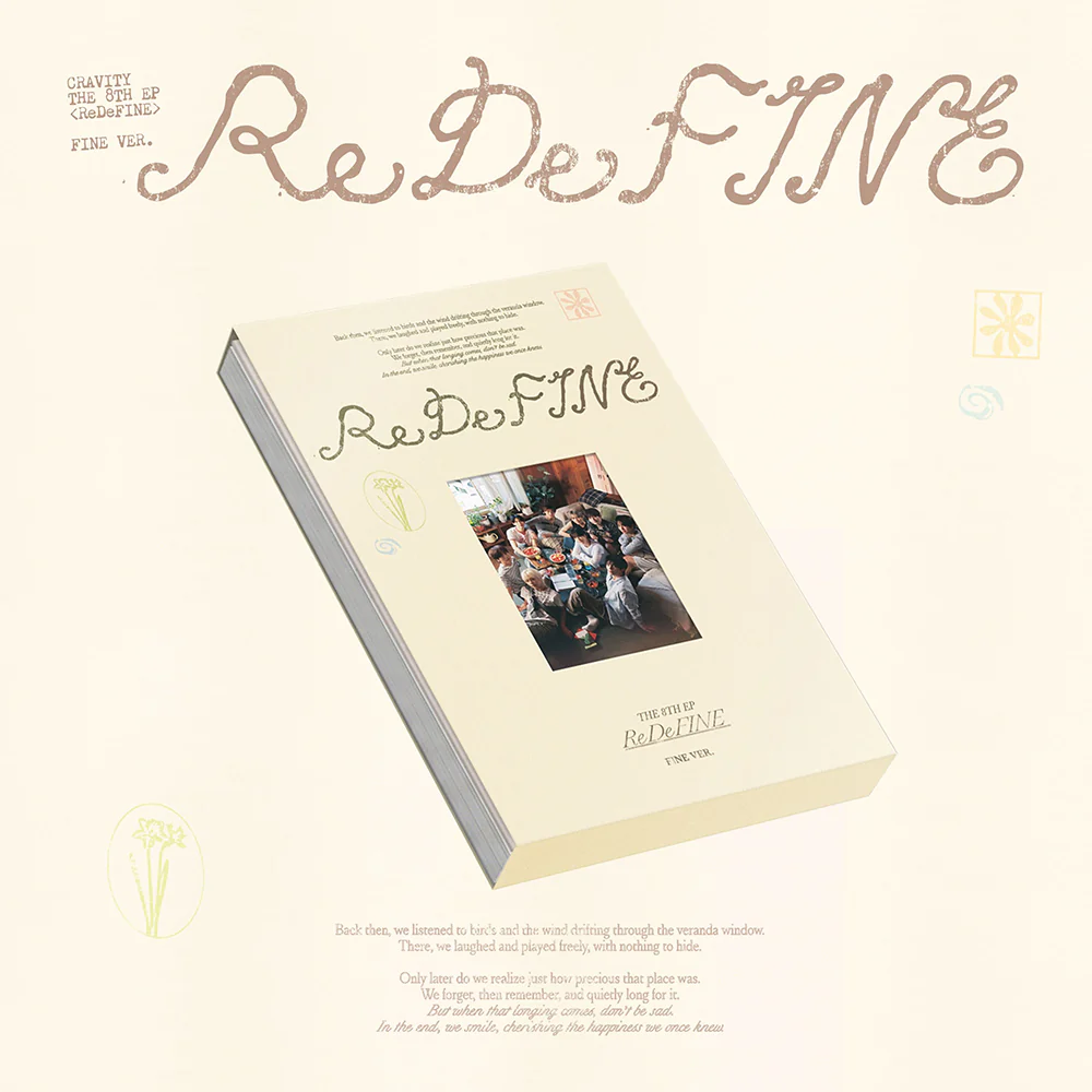 CRAVITY - ReDeFINE [8th EP Album - FINE Ver.]