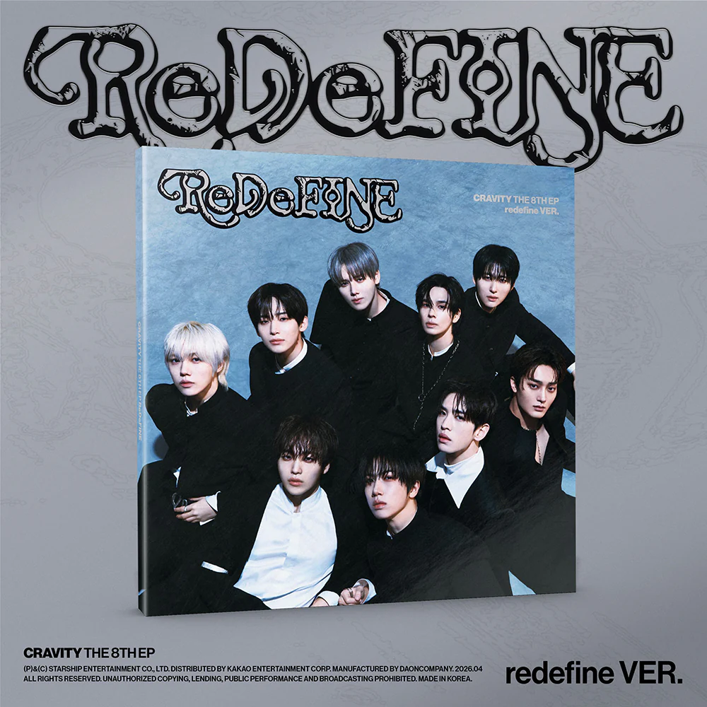 CRAVITY - ReDeFINE [8th EP Album - redefine Ver.]