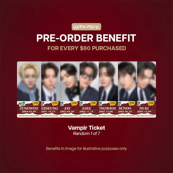 ENHYPEN - World Coupon Card Collection [HIGH SCHOOL SPECIAL Ver.] - Image 3