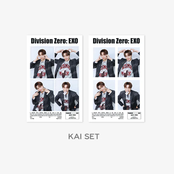 EXO - 4-Cut Photo Set [2026 SM ARTIST Season's Greetings Official MD] - Image 6