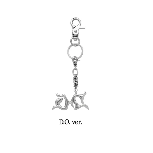 EXO - Metal Charm Keyring [2026 EXO POP-UP 'REVERXE THE WORLD' Official MD] - Image 5