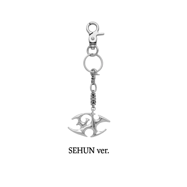 EXO - Metal Charm Keyring [2026 EXO POP-UP 'REVERXE THE WORLD' Official MD] - Image 7