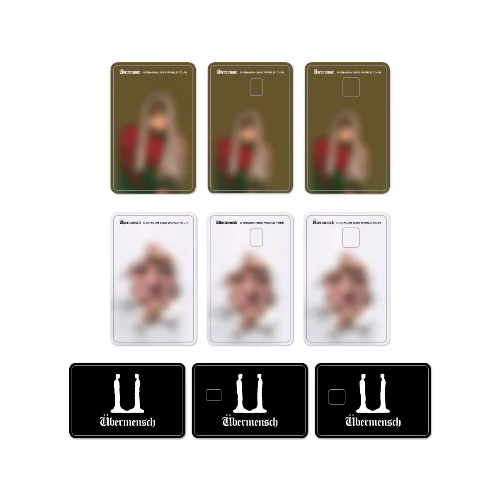 G-DRAGON - Card Cover Sticker [2025 World Tour 'Übermensch' Official MD]