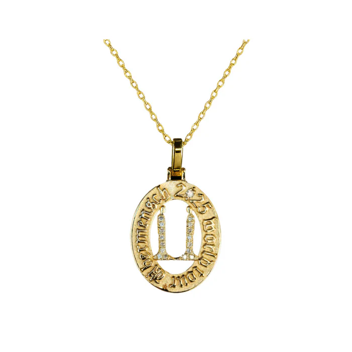 G-DRAGON - ÜBERMENSCH Necklace (Cubic Zirconia Ver.) [2025 World Tour in Seoul 'Übermensch' ENCORE Official MD]