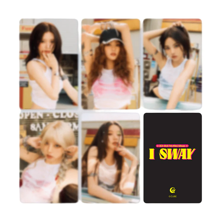 (G)I-DLE - Random Photocard Set [KLAXON POP-UP Official MD] - Image 2