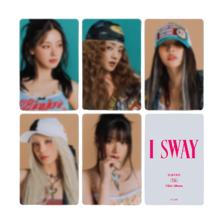 (G)I-DLE - Random Photocard Set [KLAXON POP-UP Official MD] - Image 4