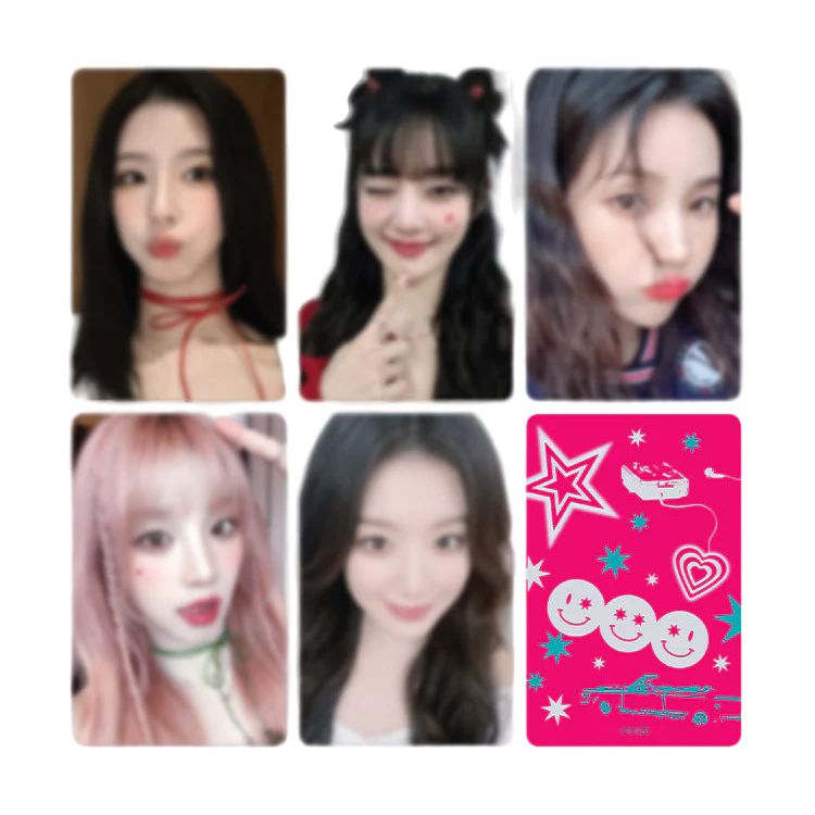 (G)I-DLE - Random Photocard Set [KLAXON POP-UP Official MD] - Image 5