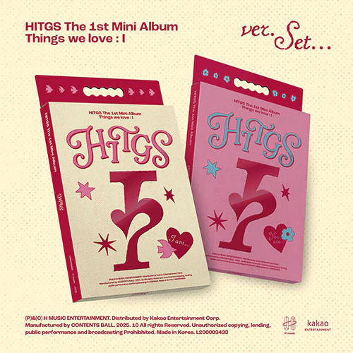 HITGS - Things we love : I [1st Mini Album]