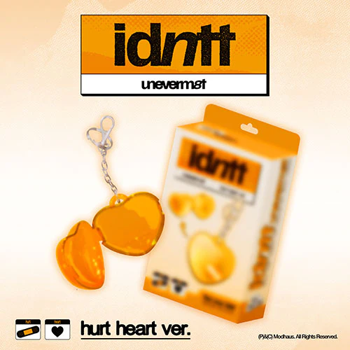 idntt uneverm8t - unevermet [1st Mini Album - hurt heart Ver.]